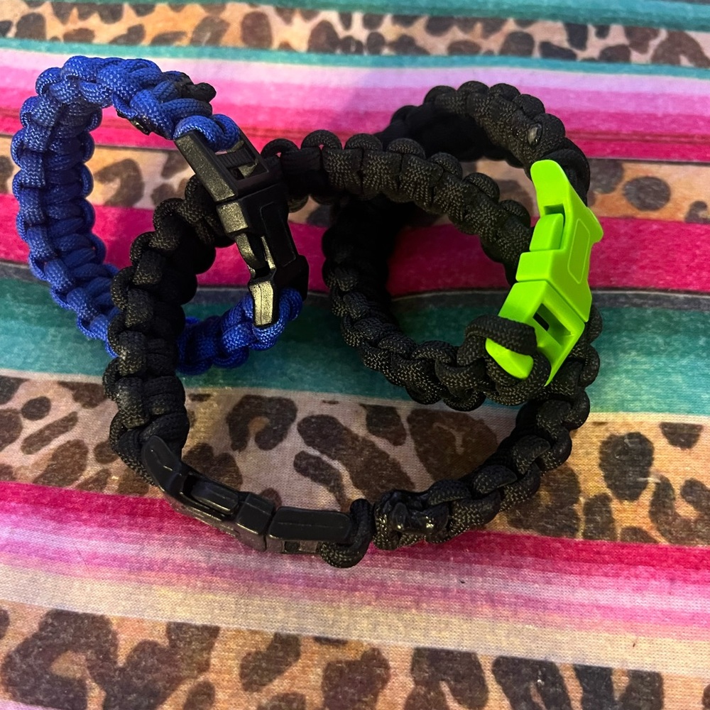 3 Homemade bracelets